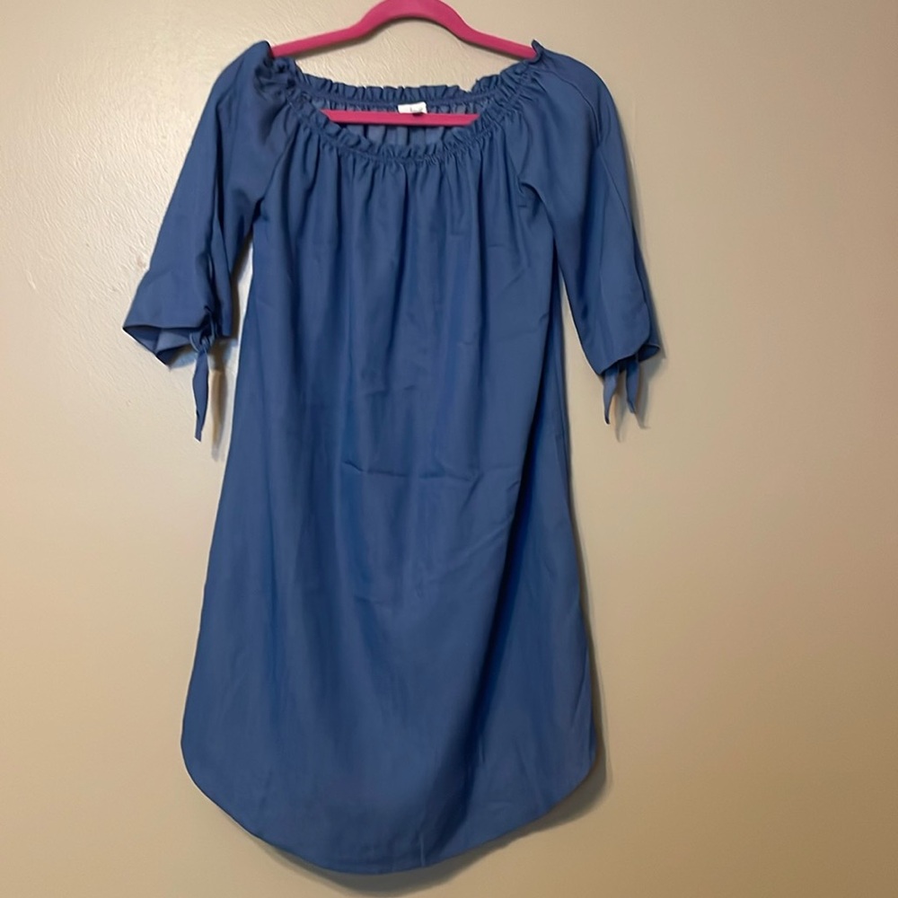 Love J denim and spandex dress